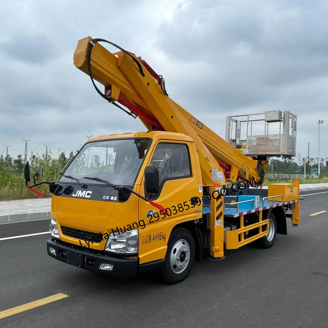 Jmc 23m Aerial Platform Truck Hydraulic Lift Truck for Safe Elevation Use