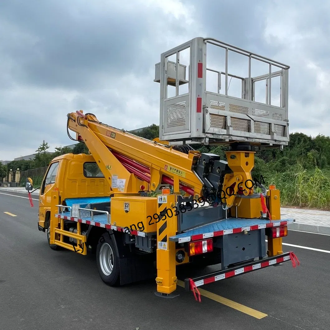 Jmc 23m Aerial Platform Truck Hydraulic Lift Truck for Safe Elevation Use