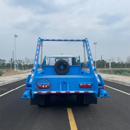 Efficient Dongfeng Skip Loader Garbage Truck Collection Swing Arm Waste Truck