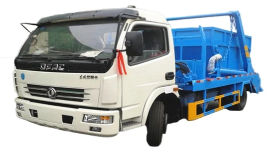 Durable Dongfeng Tianjing Swing Arm Type Garbage Truck Solution Truck