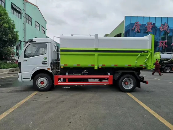 Robust Heavy-Duty Skip Loader Truck for Efficient Waste Management