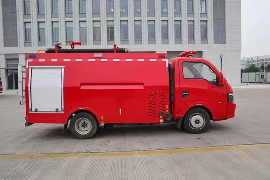 Powerful Emergency Response Vehicle for Firefighting and Rescue Tasks