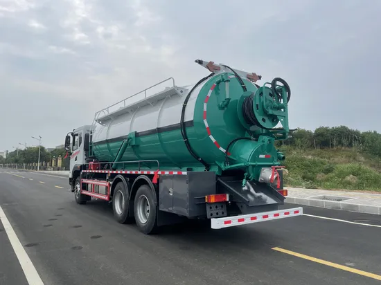 China Advanced Large Capacity Sewer Vacuum Truck for Sale