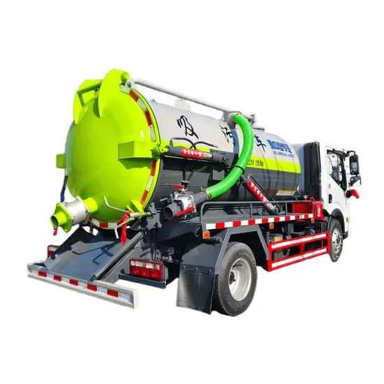 Efficient Fecal Suction Truck with Advanced Features for Heavy Loads