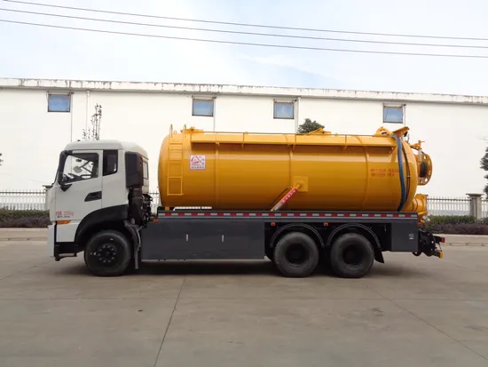 Large Capacity Sewage Vacuum Truck for Powerful Commercial Applications