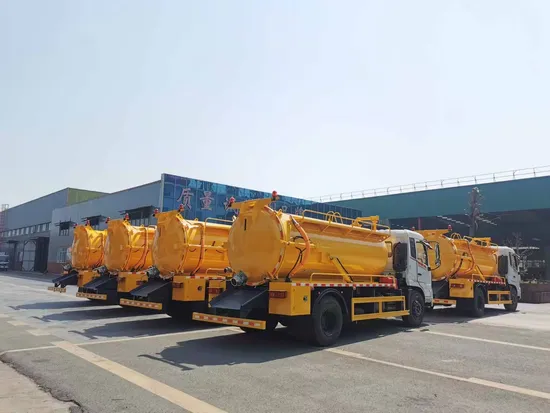 Reliable Dongfeng 13cbm Industrial Sewage Vacuum Truck for Export
