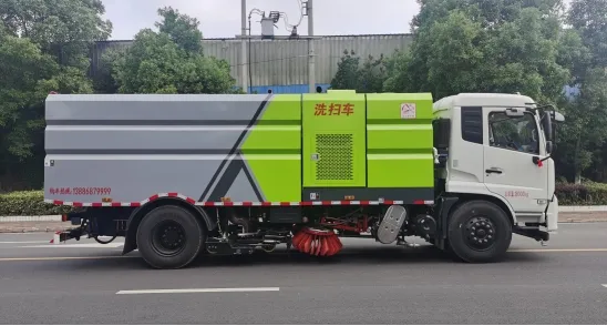 Durable Commercial Road Sweeper Truck with 5cbm Garbage Volume for Sale