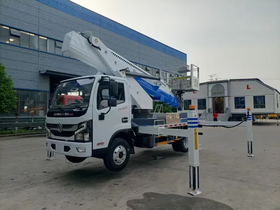 Reliable 16m Aerial Lift Truck with Isuzuu Heavy-Duty Platform Features