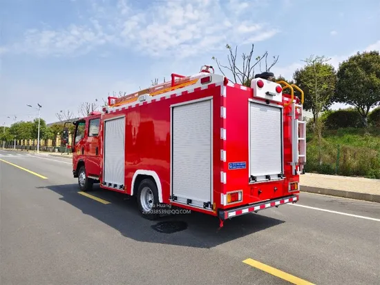 Heavy-Duty Isu Chassis Fire Truck for Reliable Emergency Response