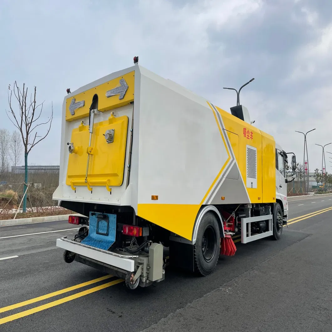 Robust Urban Road Sweeper Truck for Global Distribution