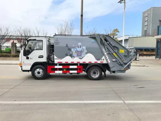Reliable JAC5.8cbm Compactor Garbage Truck for Efficient Refuse Collection Solutions