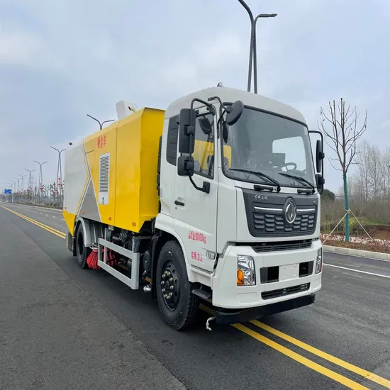 Robust Heavy-Duty Urban Sweeper Truck for Effective Street Cleaning