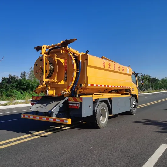 Wholesale Durable Efficient Vacuum Sewage Suction Truck Combi Truck Jetting Water Truck