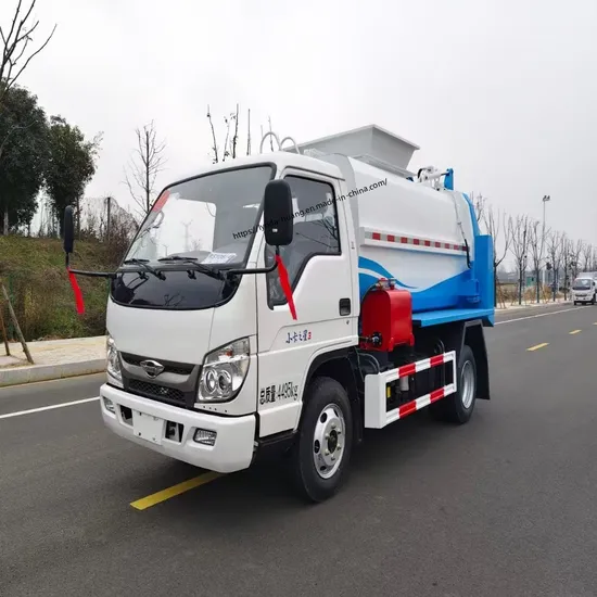 Eco-Friendly Shacman Electric Truck for Urban Waste Management