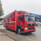 Heavy-Duty Fire Truck HOWO Camping Vehicle for Field Operation Support Services