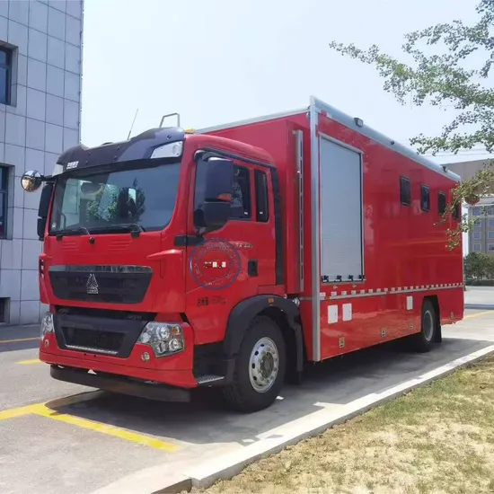 Heavy-Duty Truck HOWO Shower Vehicle for Field Operation Support Services for Sale