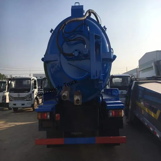 Heavy-Duty Industrial Vacuum Truck with 12000 Gvw Capacity