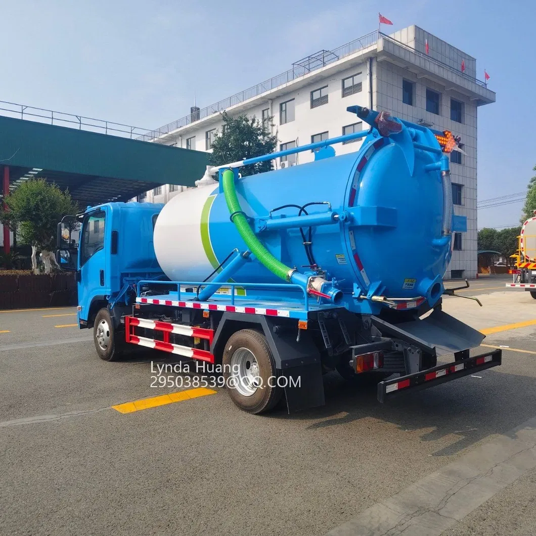 Heavy-Duty Industrial Vacuum Truck with 12000 Gvw Capacity