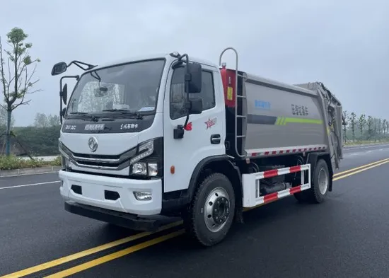 Garbage Compactor Truck Small Compression Garbage Truck Refuse Trashcollection Vehicle