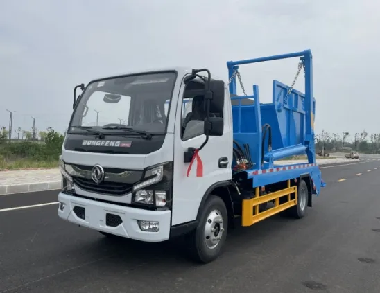 Dongfeng Durable Garbage Collection Truck Swing Arm Type