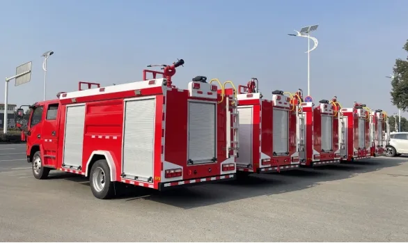 Advanced 4X4 Fire Fighting Water Fire Truck for Rapid Response