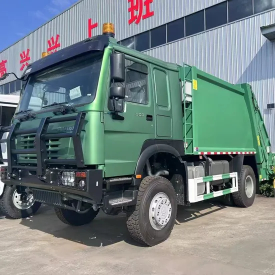 HOWO High-Performance Garbage Compactor Truck Rear Loading Garbage Truck for Sale