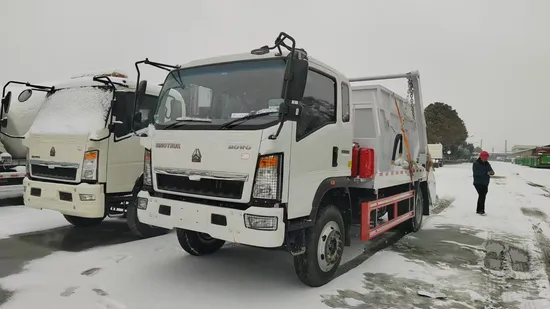 High-Performance Skip Loader Garbage Truck Featuring Robust Collection System