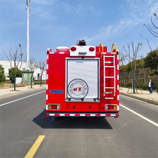China Factory Diesel Water Fire Truck Fire Fighting Truck for Emergency Rescue
