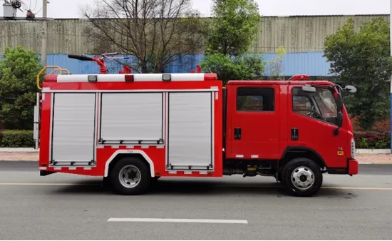 New HOWO Light Water Fire Fighting Equipment Fire Truck