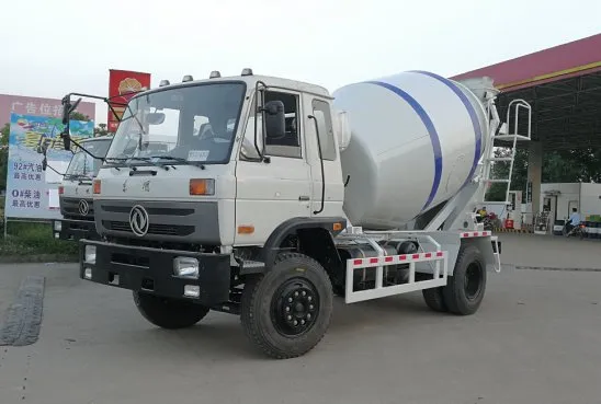 Mixing Tank Truck Hydraulic Power System Concrete Mixer Truck for Exporting