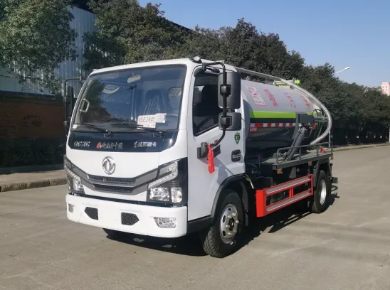 Powerful Heavy-Duty Sewage Suction Truck for Advanced Cleaning Operations