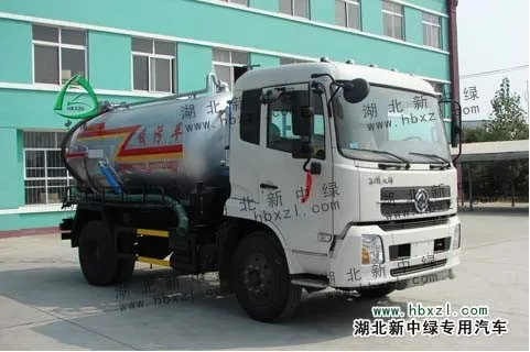 Heavy-Duty Robust Sewage Suction Truck for Industrial Cleaning Needs