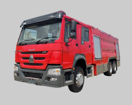 HOWO Ladder Type Fire Truck Designed for Efficient Firefighting Solutions