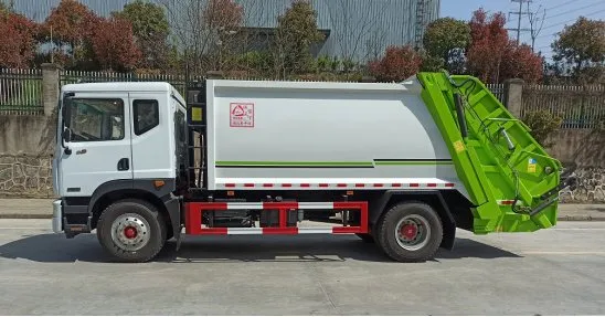 Compressed Rubbish Truck High Efficiency Special Garbage Vehicle