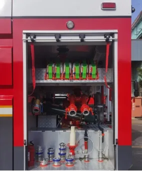 Cheap Price Sinotruk HOWO 4X2 Water Tank Fire Fighting Rescue Truck for Sale