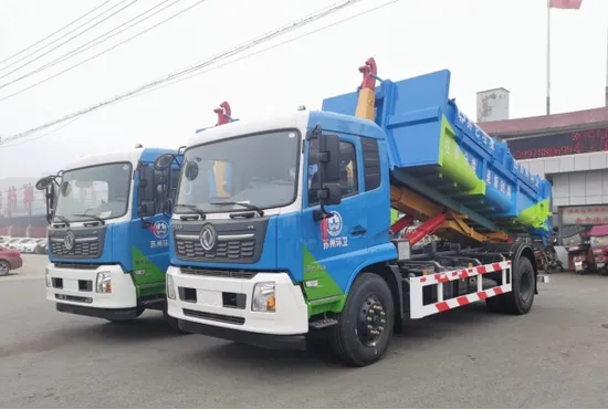 Hook Lift Efficient Waste Garbage Roll-off Garbage Vehicle