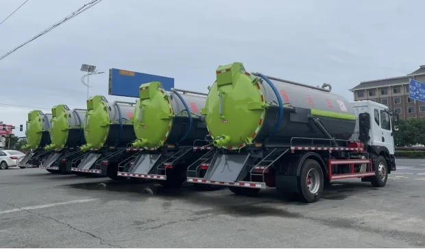 Powerful Dongfeng 18000kg Sewage Cleaning Truck for Sale