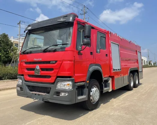 High-Performance HOWO Fire Fighting Trucks for Rapid Response Needs