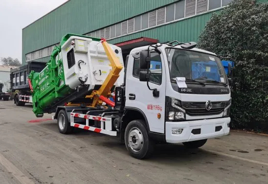 Dongfeng Heavy-Duty Garbage Vehicle with 5000L Capacity for Efficient Waste