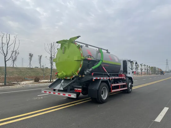 Robust Commercial Sewage Suction Truck for Powerful Performance and Durability