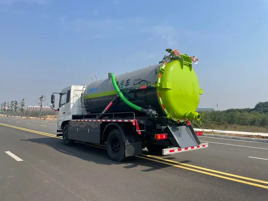 Zhongjie 20cbm Versatile Vacuum Sewer Truck for Sale
