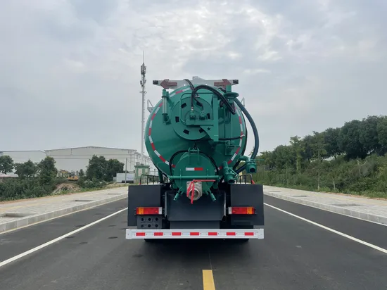 China Advanced Large Capacity Sewer Vacuum Truck for Sale