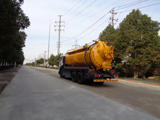 Powerful Vacuum Truck for Efficient Commercial Heavy-Duty Sewage Use