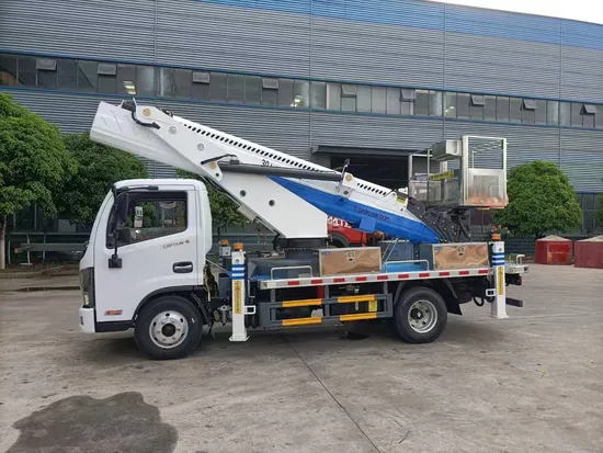 Reliable 16m Aerial Lift Truck with Isuzuu Heavy-Duty Platform Features