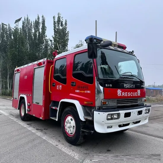 Sinotruk Isuzuu Fire Truck for Emergency Rescue Operations in China