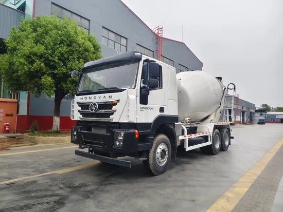 Heavy-Duty 20t Concrete Mixer Truck for Global Construction Projects