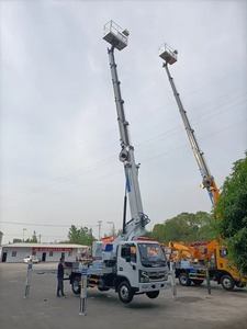 Durable Heavy-Duty Aerial Platform Truck with Jmc 16m Lift Capabilities