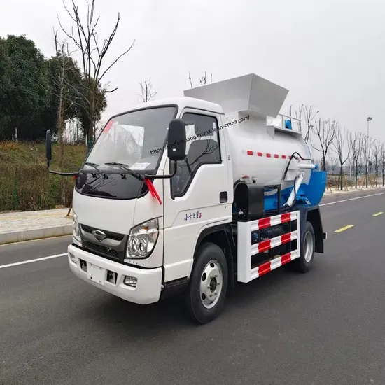 Top-Quality Foton 4.5m3 Eco-Friendly Kitchen Waste Truck for Efficient Collection