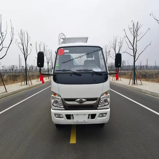 Affordable Eco-Friendly Foton Electric Kitchen Waste Disposal Truck