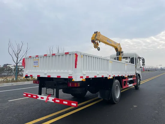 Reliable Dongfeng 12t Crane Truck for Construction Projects